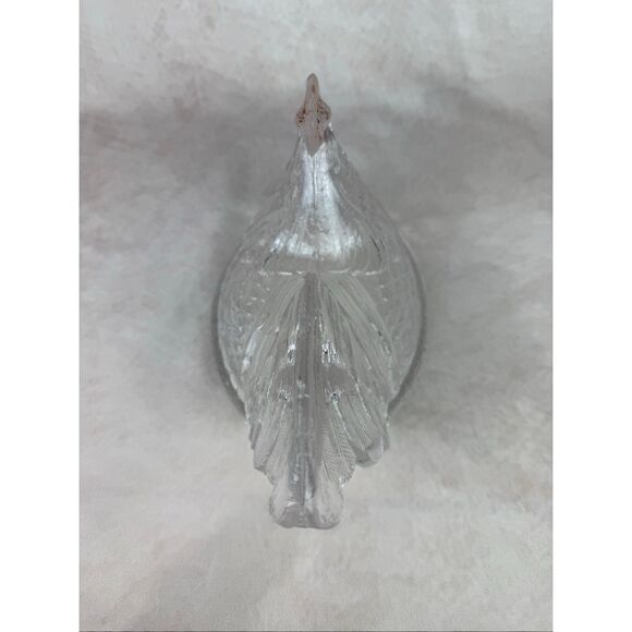 EAPG Antique Glass Challinor Taylor Rooster on Nest Hen on Nest Top Only - Picture 8 of 11